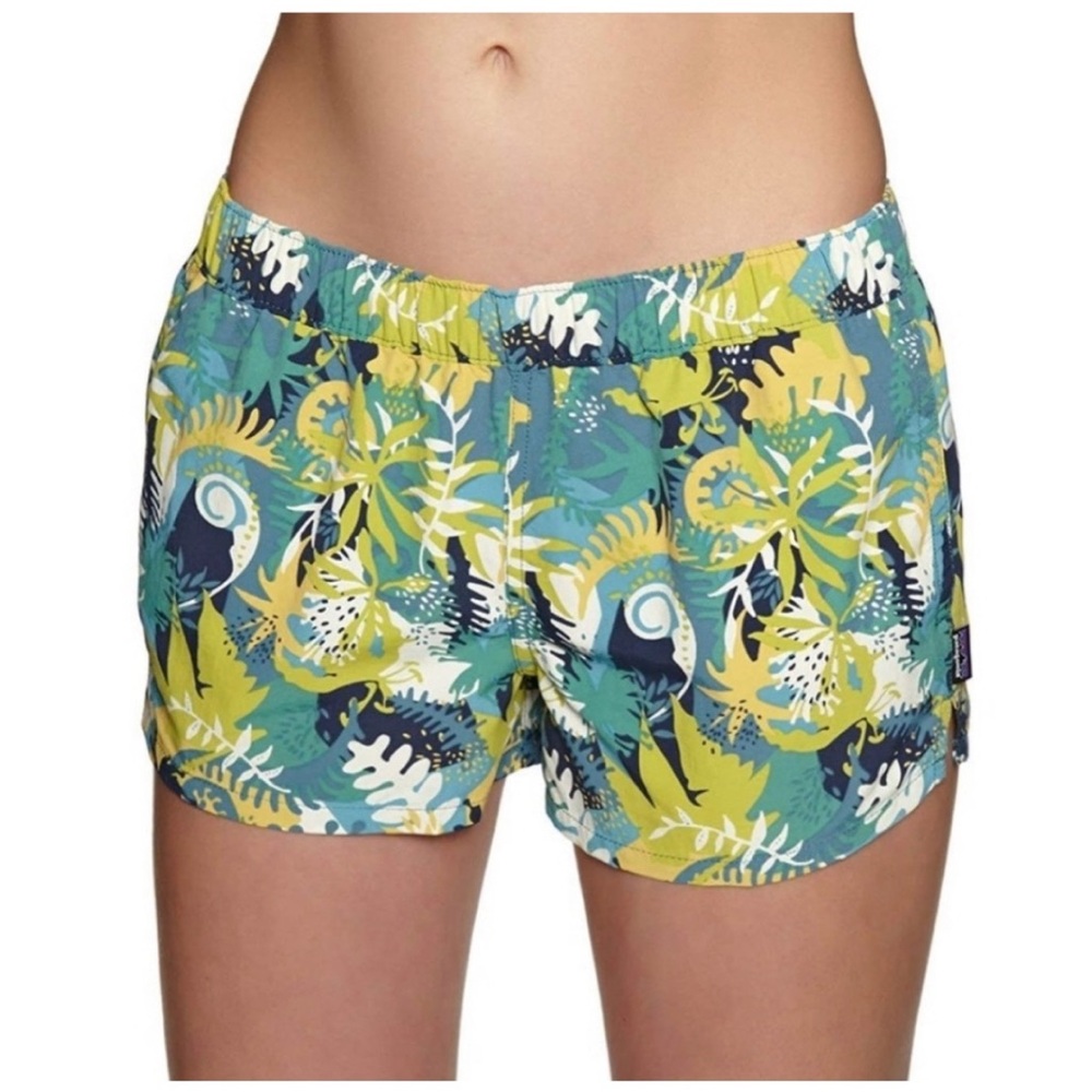 Patagonia Worn Wear Women's Barely Baggies Shorts 2” Activewear Short Size Large